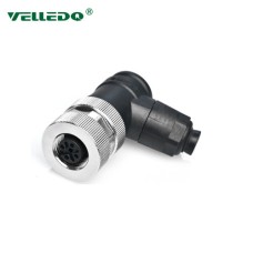 Соединитель клеммный VELLEDQ M12-F04S (розетка) Соединитель клеммный VELLEDQ M12-F04S (розетка)