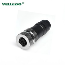 Соединитель клеммный VELLEDQ M12-F04T (розетка) Соединитель клеммный VELLEDQ M12-F04T (розетка)