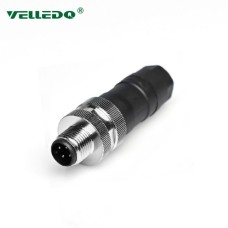 Соединитель клеммный VELLEDQ M12-M04T (вилка) Соединитель клеммный VELLEDQ M12-M04T (вилка)