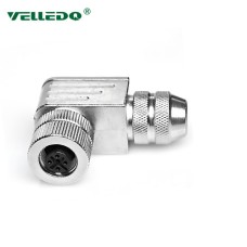 Соединитель клеммный VELLEDQ M12P-F04S (розетка) Соединитель клеммный VELLEDQ M12P-F04S (розетка)