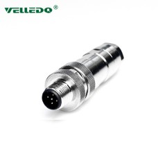 Соединитель клеммный VELLEDQ M12P-M05T (вилка) Соединитель клеммный VELLEDQ M12P-M05T (вилка)
