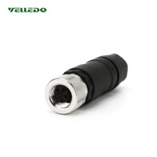 Соединитель клеммный VELLEDQ M8-F04T (розетка) Соединитель клеммный VELLEDQ M8-F04T (розетка)