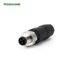 Соединитель клеммный VELLEDQ M8-M03T (вилка) Соединитель клеммный VELLEDQ M8-M03T (вилка)