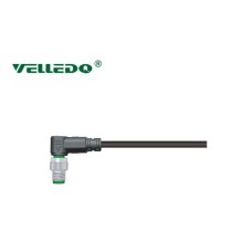Соединитель кабельный VELLEDQ M8P-M04S-5.0PVC/BK (вилка) Соединитель кабельный VELLEDQ M8P-M04S-5.0PVC/BK (вилка)
