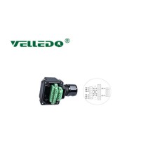 Соединитель для распределительной коробки VELLEDQ DZP-F09S07-5.0TL/BK Соединитель для распределительной коробки VELLEDQ DZP-F09S07-5.0TL/BK