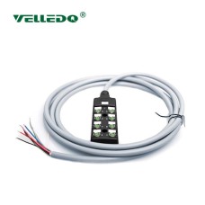 Распределительная коробка VELLEDQ M8-A3-8K3-10.0PUR/GY Распределительная коробка VELLEDQ M8-A3-8K3-10.0PUR/GY